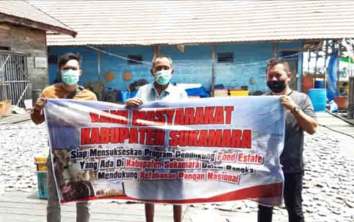 Masyarakat Jelai Dukung Program Food Estate