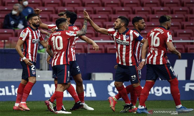 Atletico Madrid Pertahankan Puncak Klasemen Liga Spanyol