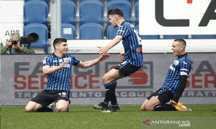 Atalanta Pecundangi Juventus, Milan Kembali Dekati Inter