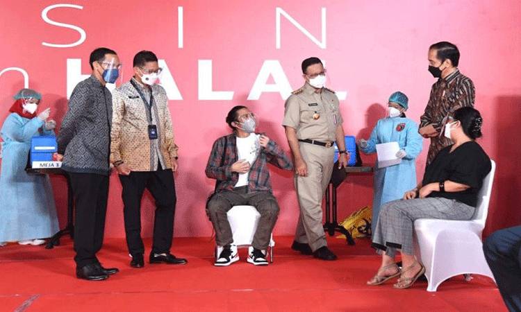 Sandiaga Uno Yakin Vaksinasi Percepat Pemulihan Ekonomi Kreatif
