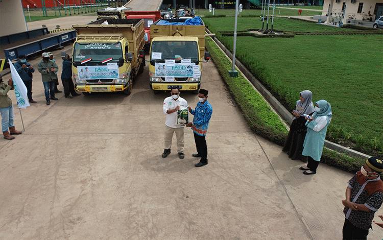 Ini Daerah Pendistribusian Zakat Keluarga Besar H Abdul Rasyid AS dan Hj Nuriyah di Kalteng