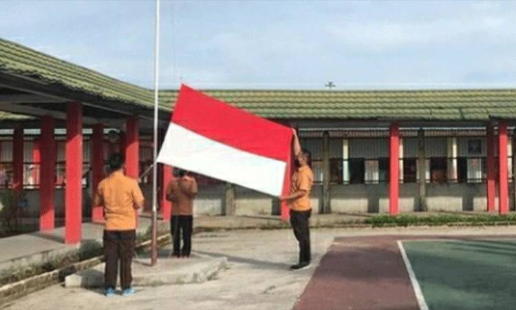 Rutan Kuala Kapuas Berikan Program Pramuka Bentuk Kedisiplinan WBP