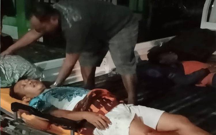 Avanza Kecelakaan di Tumbang Kawang Katingan Malam ini, 3 Penumpang Luka-luka