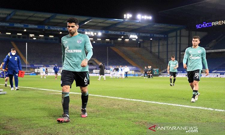 Takluk di Markas Arminia, Schalke Terdegradasi ke Kasta Kedua