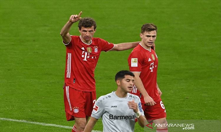 Bayern "Kunci" Gelar Juara Setelah Tundukkan Leverkusen