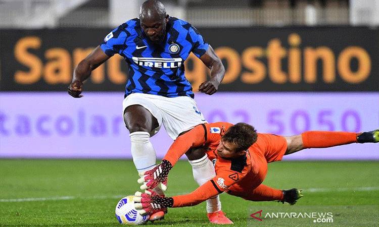 Diimbangi Spezia, Inter Gagal Tegaskan Keunggulan di Puncak