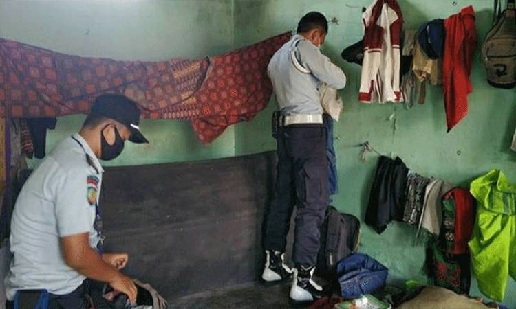 Petugas Rutan Kuala Kapuas Kembali Geledah Kamar Hunian