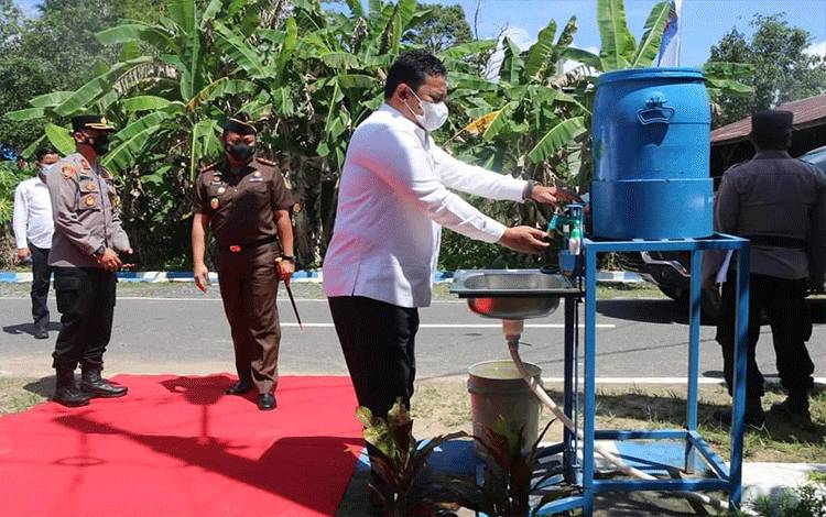 Jelang Lebaran, Dinas Perhubungan Pulang Pisau Dirikan Posko Perbatasan