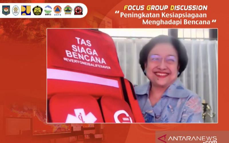 Megawati: Antisipasi Bencana Perlu Perencanaan Detail dan Terorganisir