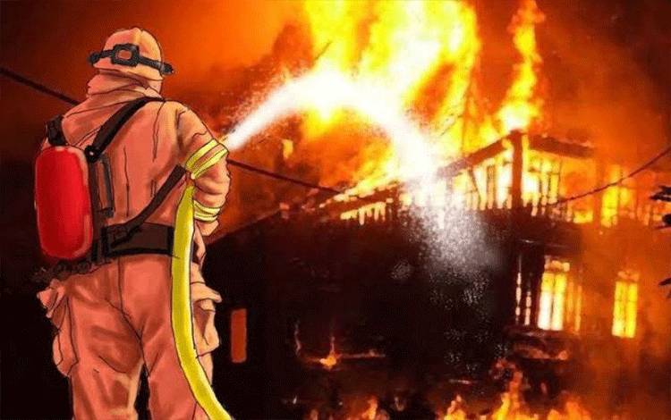 Sedikitnya 27 Tewas Dalam Kebakaran di RS COVID-19 Baghdad