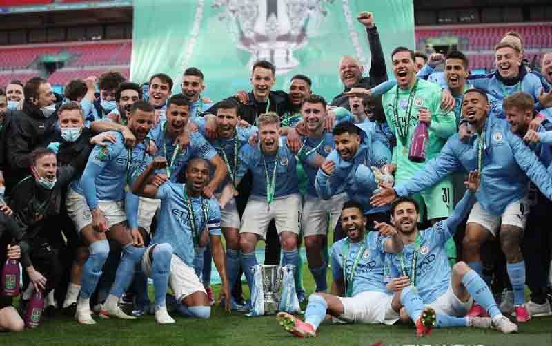 Daftar Juara Piala Liga Inggris, Manchester City Samai Rekor Liverpool