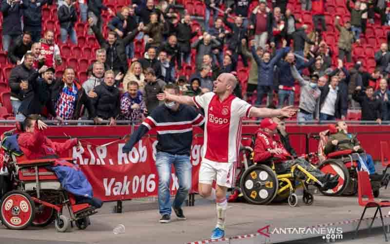 Ajax Amsterdam Kunci Gelar Juara Liga Belanda