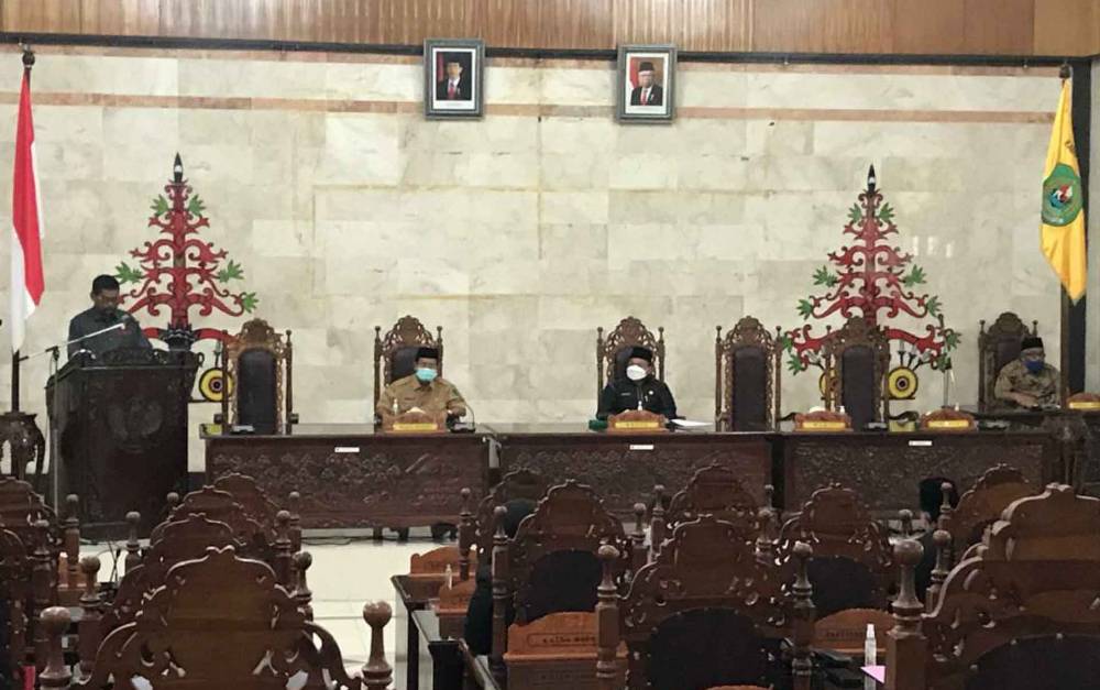 DPRD Kapuas Gelar Rapat Paripurna dengan Dua Agenda