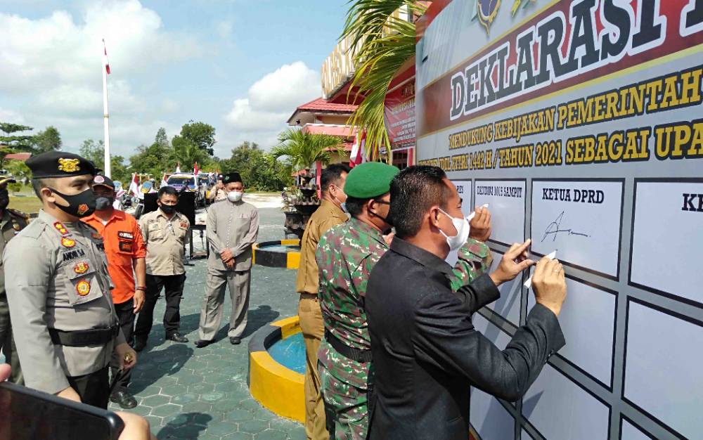 Ketua DPRD Katingan Harap Masyarakat Patuhi Imbauan Pemerintah Soal Larangan Mudik Idul Fitri
