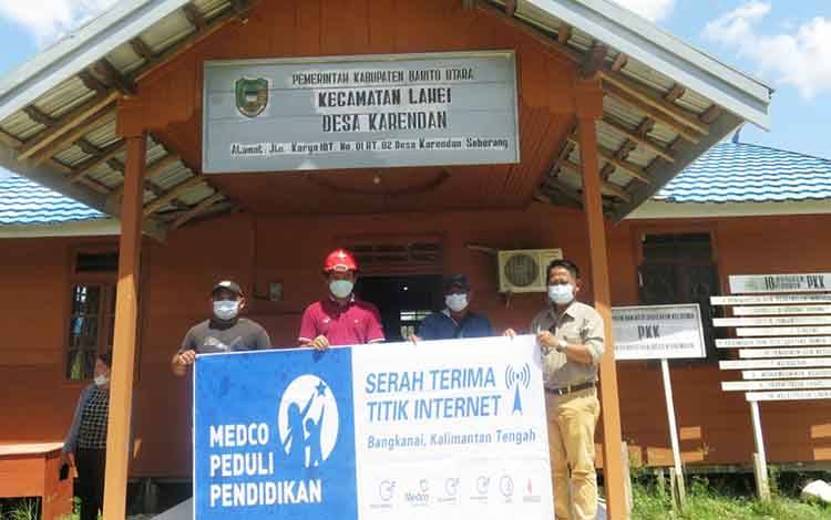 Siswa di Desa Karendan Tidak Lagi Susah Cari Jaringan Internet Saat Ikuti PJJ
