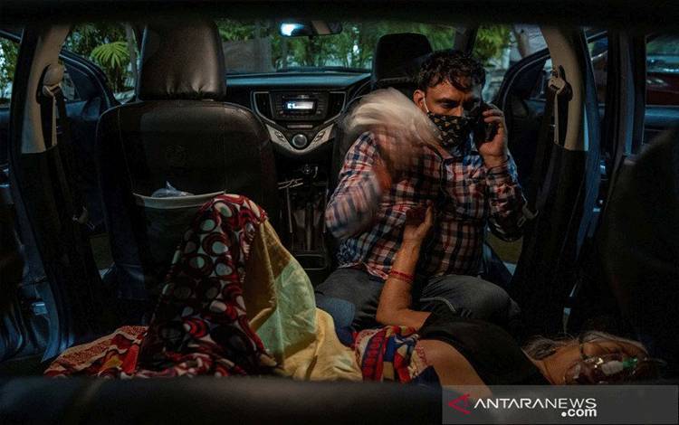 Kasus Corona India Mencapai Rekor Puncak Hari Kelima