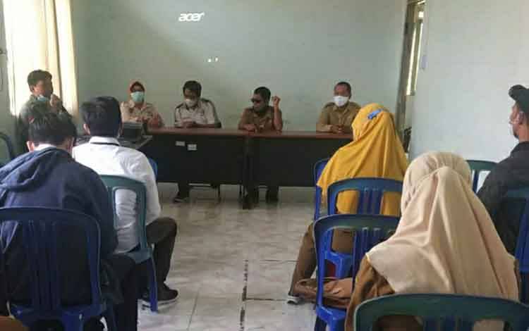 Pemerintah Kecamatan Bataguh Sosialisasikan Input Data IDM dan SDGs