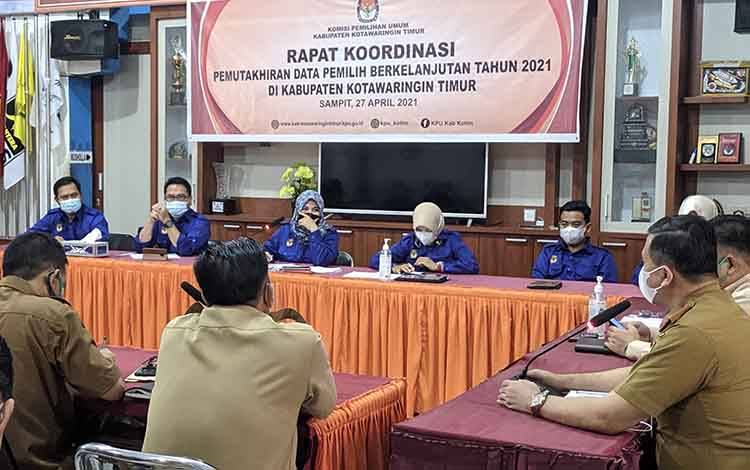 Permudah Proses Pemilu 2024, KPU Kotim Gelar Pemutahiran Daftar Pemilih Berkelanjutan