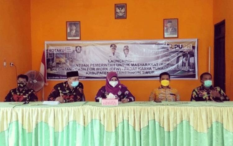 Alokasi Dana Kegiatan Padat Karya Tunai Diterima 3 Kelurahan Rp 900 Juta