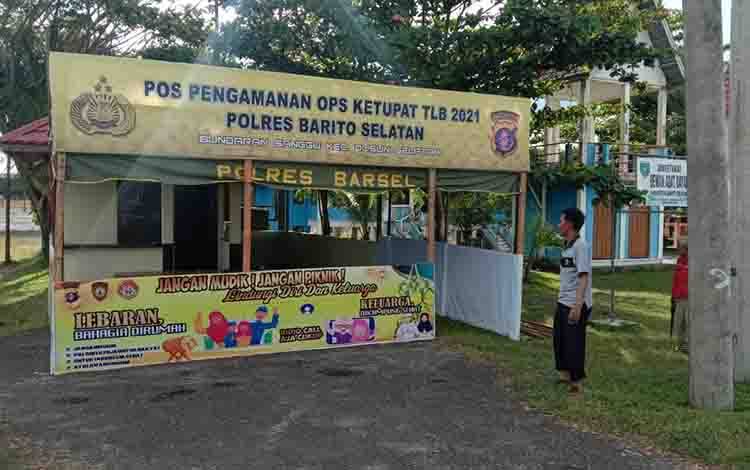 Peniadaan Mudik, Polres Barito Selatan Siapkan 3 Pos Penyekatan dan 1 Pos Terpadu