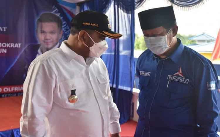 Mantan Gubernur Kepri Resmi Gabung ke Partai Demokrat