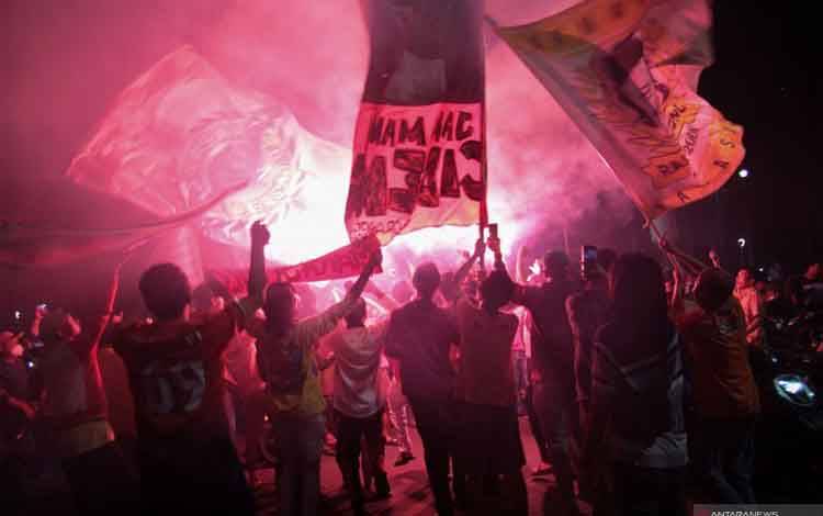 Polda Metro Tetapkan 1 Tersangka Kerumunan Jakmania