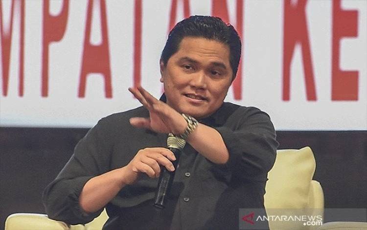 Erick Thohir Dorong BUMN Turut Membangun Perekonomian Umat