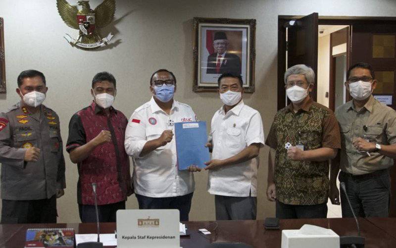 Moeldoko: Pemerintah Tidak Pernah Abaikan Kesejahteraan Buruh
