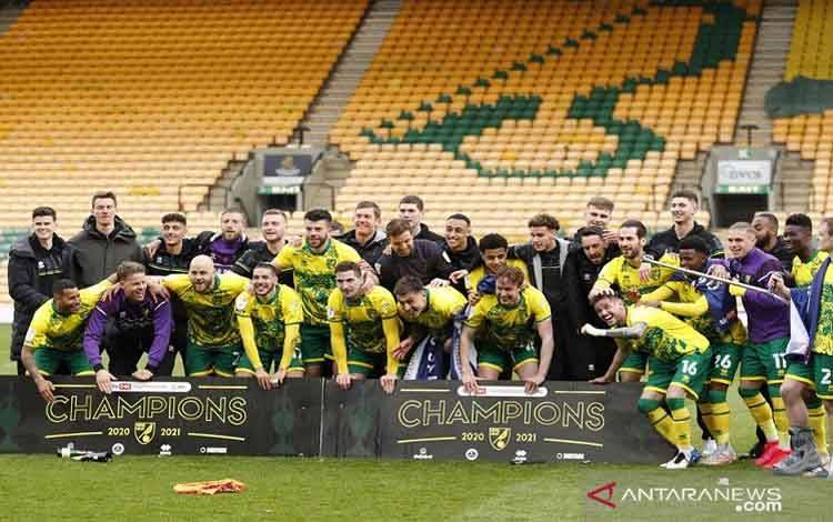 Norwich Juara Divisi 2 Inggris dan Tutup Slot Playoff Promosi