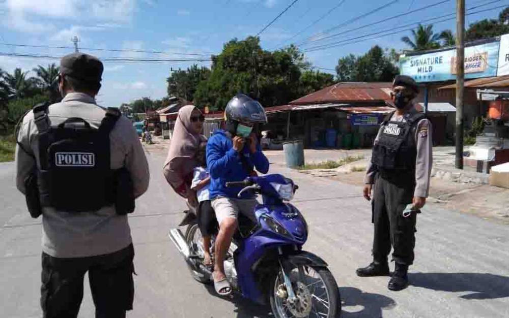 Polsek Hanau Langsung Laksanakan Perintah Kapolres Seruyan