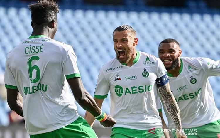 Saint-Etienne Pastikan Aman dari Degradasi Otomatis Liga Prancis