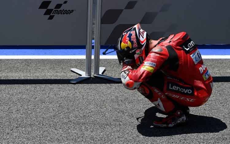 Miller Berurai Air Mata Raih Kemenangan Pertama Bagi Ducati