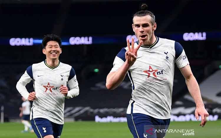 Trigol Gareth Bale Bawa Tottenham Dekati 4 Besar