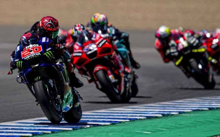 Arm Pump Biang Keladi Quartararo Gagal Hattrick di Jerez