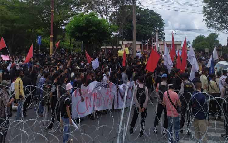 Mahasiswa di Palangka Raya Dilarang Demo