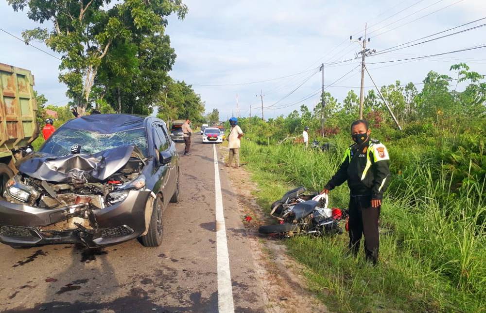 Bapak dan Anak Tewas Terlibat Kecelakaan di Palangka Raya