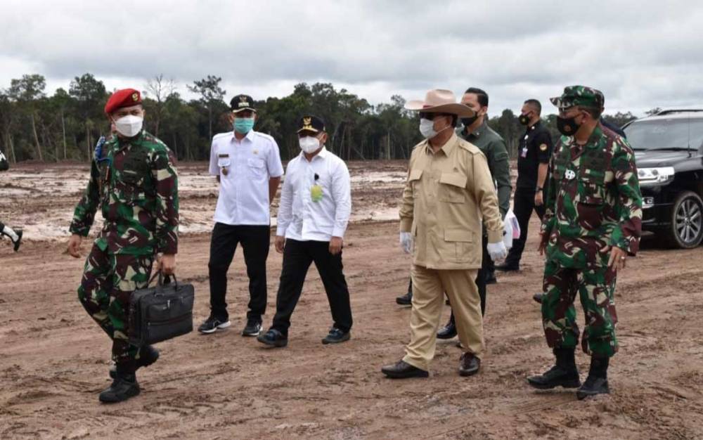 Food Estate Gunung Mas Berada di Lokasi TORA