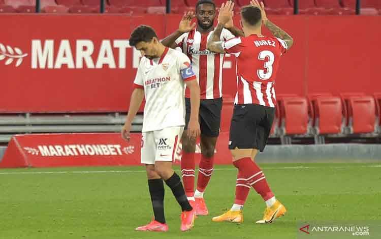 Dipermalukan Athletic Bilbao 1-0, Peluang Juara Sevilla Meredup