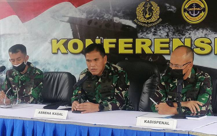 TNI AL Akui Kesulitan Evakuasi KRI Nanggala-402