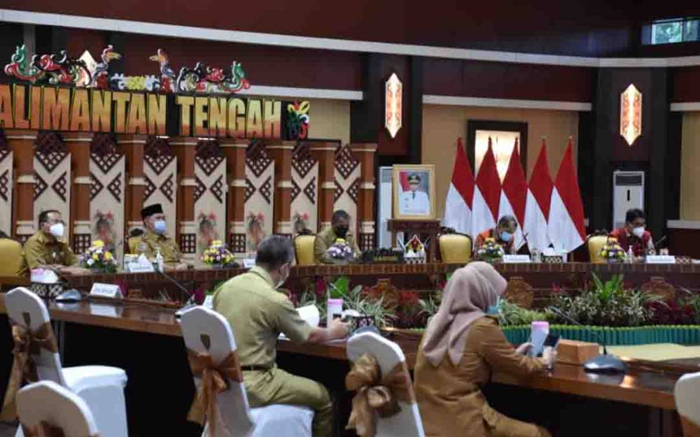 Wagub Kalteng Hadiri Musrenbangnas Tahun 2021