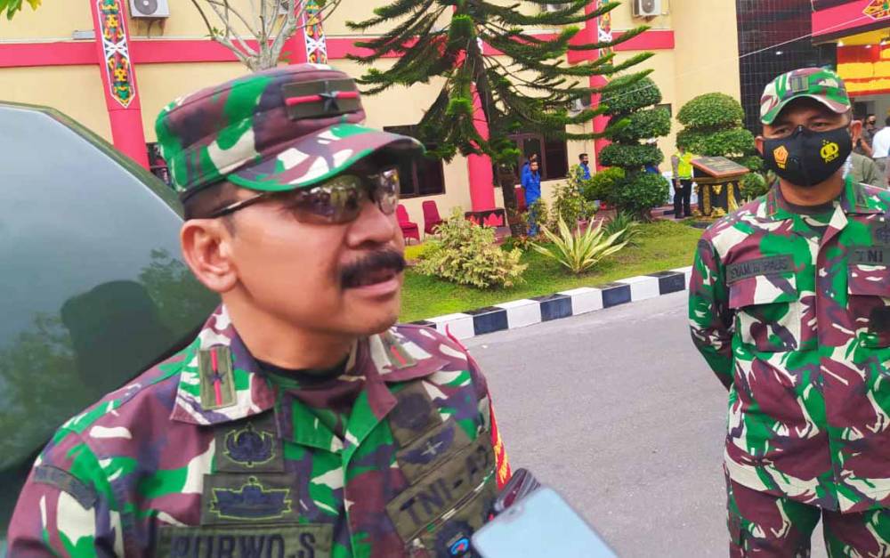 Danrem Panju Panjung: Food Estate Gumas Tidak Mengambil Lahan Masyarakat