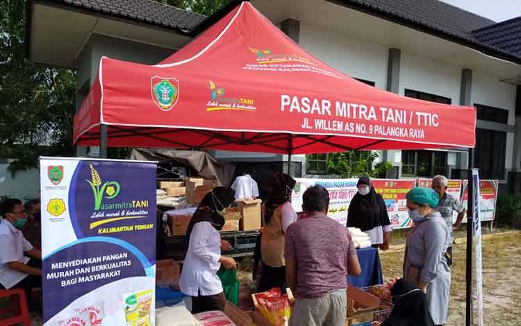 Dinas Ketahanan Pangan Kalteng Gelar Pasar Murah Jelang Hari Raya Idul Fitri