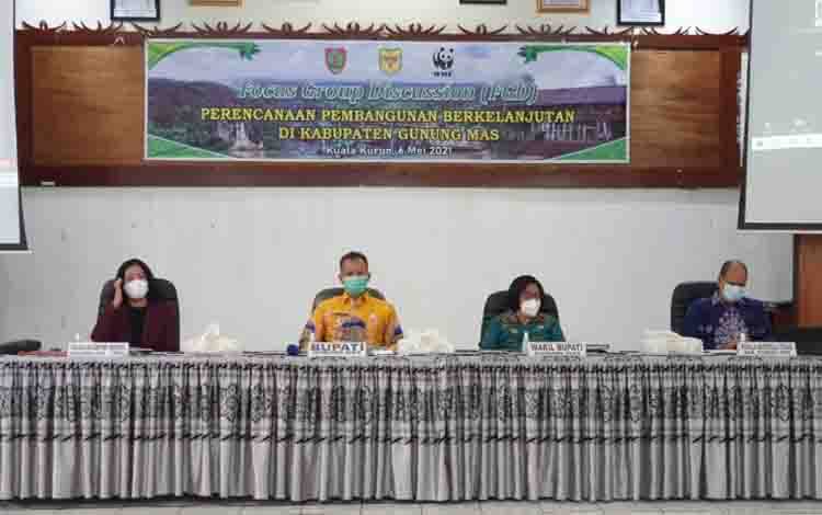 Upaya Pemkab Gunung Mas Lakukan Pembangunan Berkelanjutan