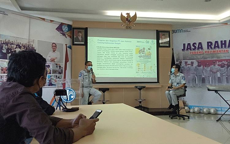 Jasa Raharja Kalteng Fasilitasi Mudik Online, Begini Penjelasannya