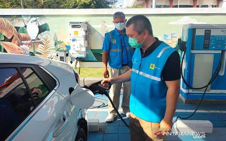 Pemprov Kalteng Dukung Penggunaan Mobil Listrik
