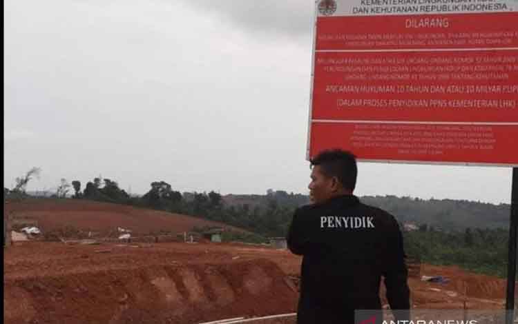 KLHK Tahan Perusak Hutan Lindung