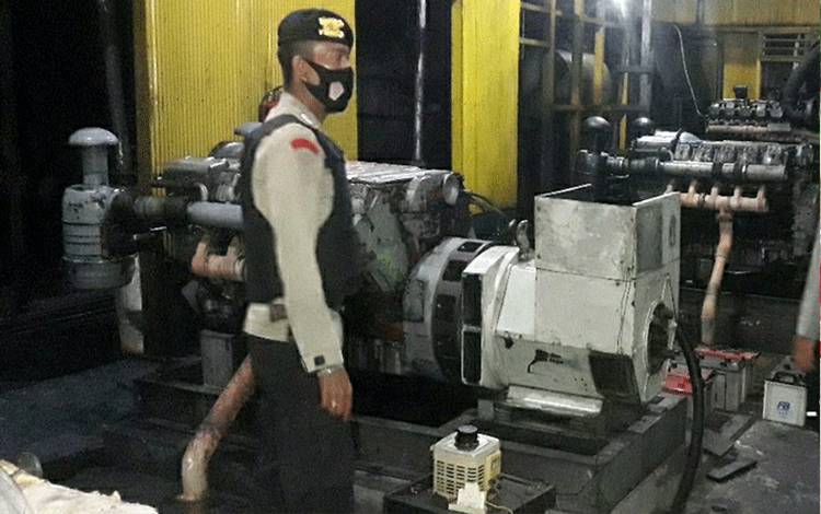 Cegah Gangguan Kamtibmas, Polsek Kapuas Tengah Patroli Objek Vital