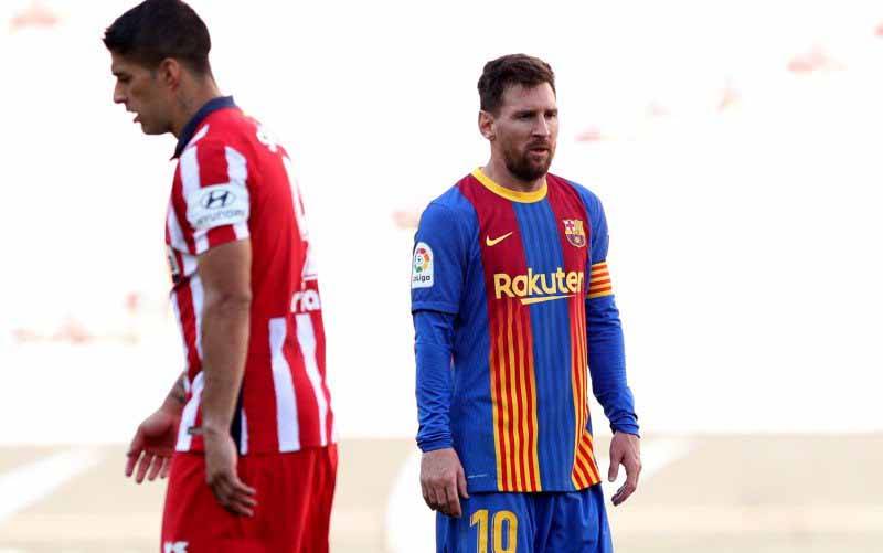 Atletico Madrid dan Barcelona Berbagi Satu Poin