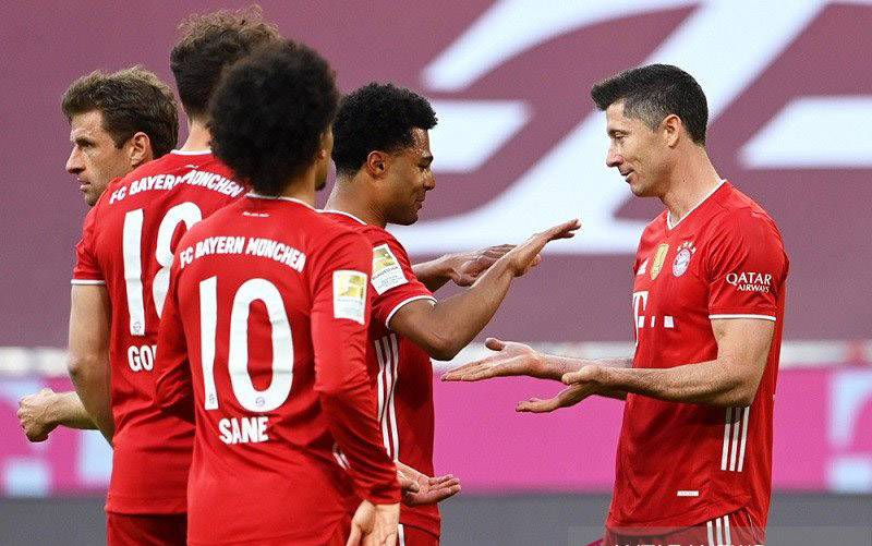 Bayern Lengkapi Pesta Juara dengan Kemenangan 6-0 Atas Gladbach