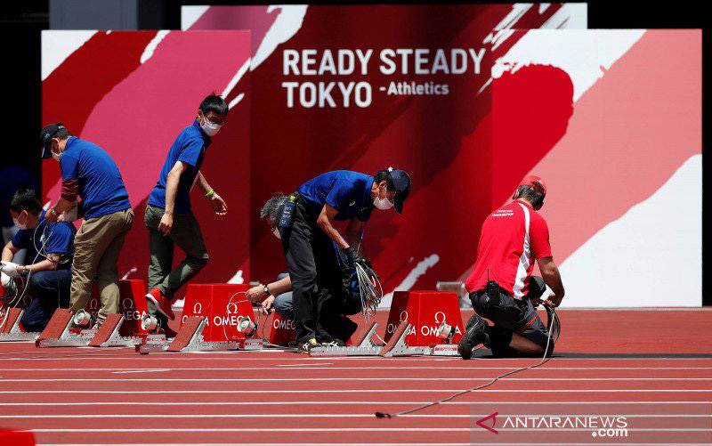Olimpiade Tokyo Gelar Uji Coba Atletik Tanpa Penonton